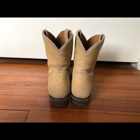 Frye camel western ankle boots size 9.5 - Picture 3 of 6